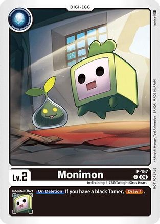 Monimon (Store Tournament 2024 Oct. - Dec. Participation Pack) (P-157) - Digimon Promotion Cards