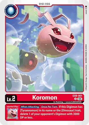 Koromon (EX8-001) - Chain of Liberation