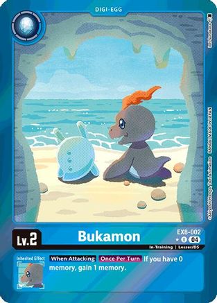 Bukamon (Limited Foil) (EX8-002) - Chain of Liberation Foil