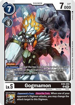 Gogmamon (EX8-050) - Chain of Liberation