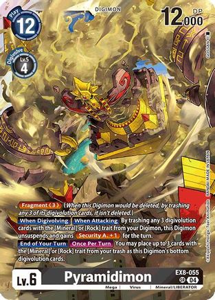 Pyramidimon (EX8-055) - Chain of Liberation Foil