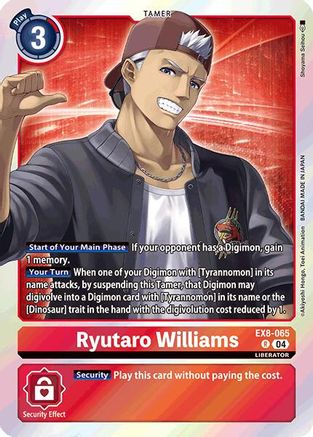 Ryutaro Williams (EX8-065) - Chain of Liberation Foil