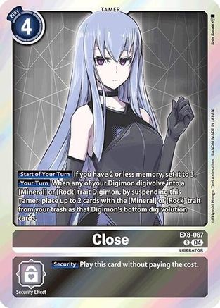 Close (EX8-067) - Chain of Liberation Foil