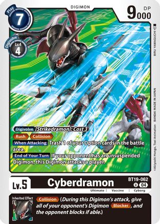 Cyberdramon (BT19-062) - Release Special Booster 2.5