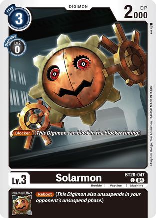 Solarmon (BT20-047) - Release Special Booster 2.5