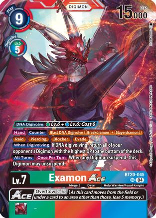 Examon ACE (BT20-045) - Release Special Booster 2.5 Foil
