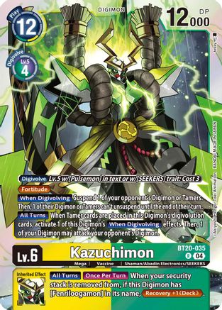 Kazuchimon (BT20-035) - Release Special Booster 2.5 Foil