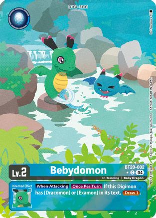 Bebydomon (Release Special Booster 2.5: Box Promotion Pack) (BT20-002) - Release Special Booster 2.5 Foil