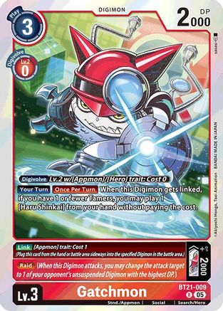 Gatchmon (BT21-009) - World Convergence Foil