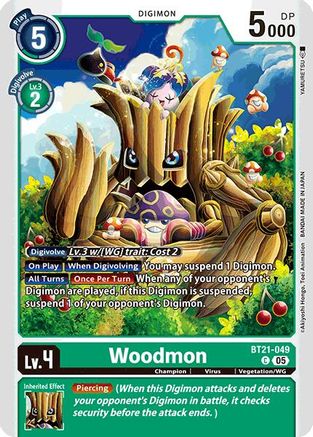Woodmon (BT21-049) - World Convergence