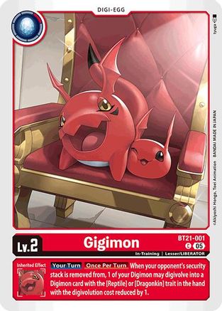 Gigimon (BT21-001) - World Convergence