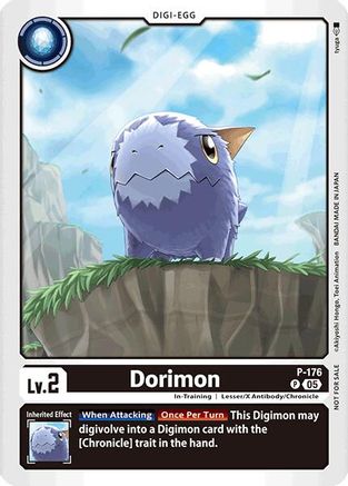Dorimon (Store Tournament 2025 Vol.2 Participation Pack) (P-176) - Digimon Promotion Cards