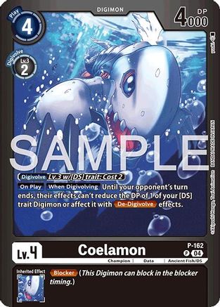 Coelamon (P-162) - Limited Card Pack -Billion Bullet- Foil