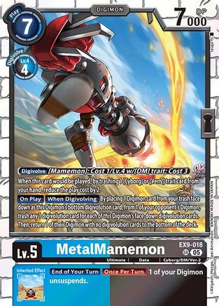MetalMamemon (EX9-018) - Versus Monsters Foil