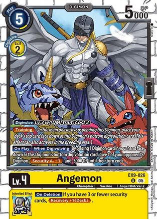 Angemon (EX9-026) - Versus Monsters