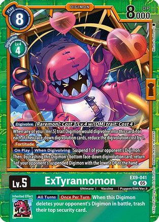 ExTyrannomon (EX9-041) - Versus Monsters Foil