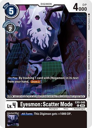 Eyesmon: Scatter Mode (EX9-048) - Versus Monsters