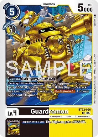 Guardromon (BT22-056) - Cyber Eden