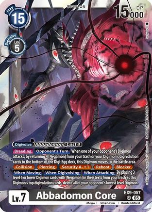 Abbadomon Core (EX9-057) - Versus Monsters Foil