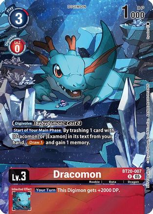 Dracomon (Versus Monsters Legend Pack 2025) (BT20-007) - Versus Monsters Foil
