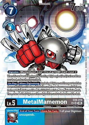 MetalMamemon (SP) (EX9-018) - Versus Monsters Foil