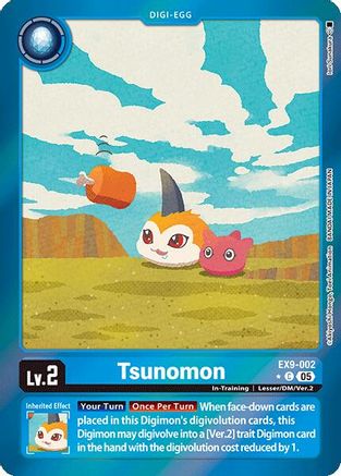 Tsunomon (Limited Foil) (EX9-002) - Versus Monsters Foil
