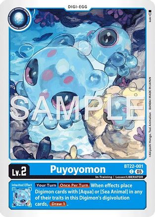 Puyoyomon (BT22-001) - Cyber Eden