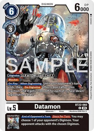 Datamon (BT22-060) - Cyber Eden