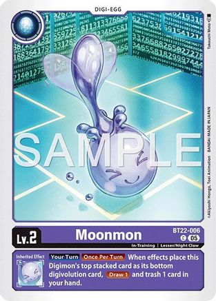Moonmon (BT22-006) - Cyber Eden