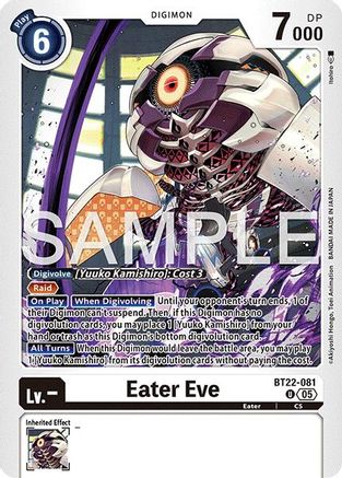 Eater Eve (BT22-081) - Cyber Eden