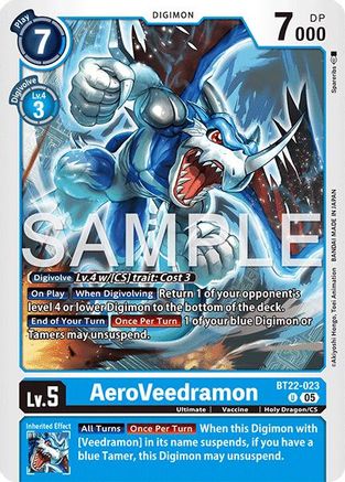 AeroVeedramon (BT22-023) - Cyber Eden