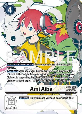 Ami Aiba (SP) (BT22-093) - Cyber Eden Foil