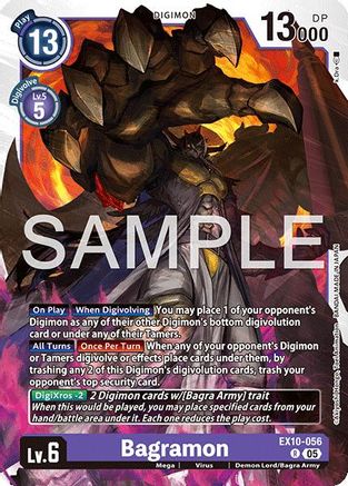 Bagramon (EX10-056) - Sinister Order Foil