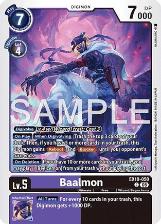 Baalmon (EX10-050) - Sinister Order