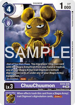 ChuuChuumon (EX10-039) - Sinister Order