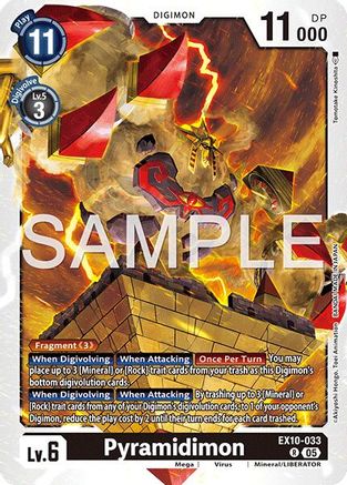 Pyramidimon (EX10-033) - Sinister Order Foil