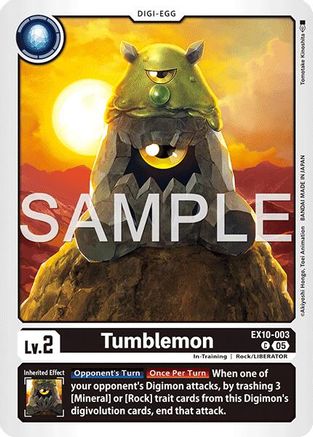 Tumblemon (EX10-003) - Sinister Order