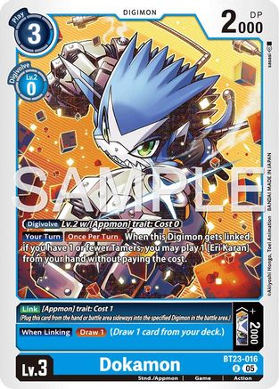 Dokamon (BT23-016) - Hackers' Slumber Foil