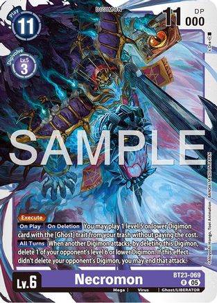 Necromon (BT23-069) - Hackers' Slumber Foil