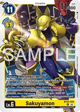 Sakuyamon (BT23-034) - Hackers' Slumber