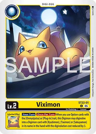 Viximon (ST22-01) - Starter Deck 22: Amethyst Mandala Advanced Deck Set