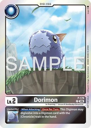 Dorimon (Event Pack 8) (P-176) - Digimon Promotion Cards Foil