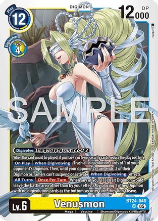 Venusmon (BT24-040) - Time Stranger Foil