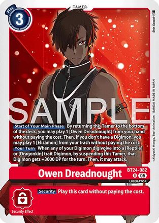 Owen Dreadnought (BT24-082) - Time Stranger Foil