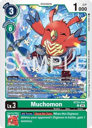 Muchomon (BT24-044) - Time Stranger