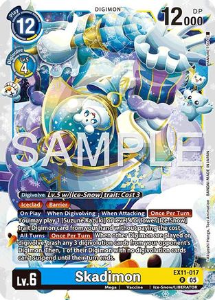 Skadimon (EX11-017) - Dawn of Liberator Foil