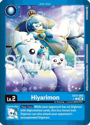 Hiyarimon (Limited Foil) (EX11-002) - Dawn of Liberator Foil