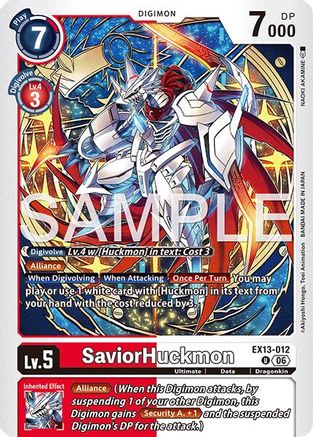 SaviorHuckmon (EX13-012) - Chivalrous XIII