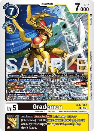 Grademon (EX13-057) - Chivalrous XIII